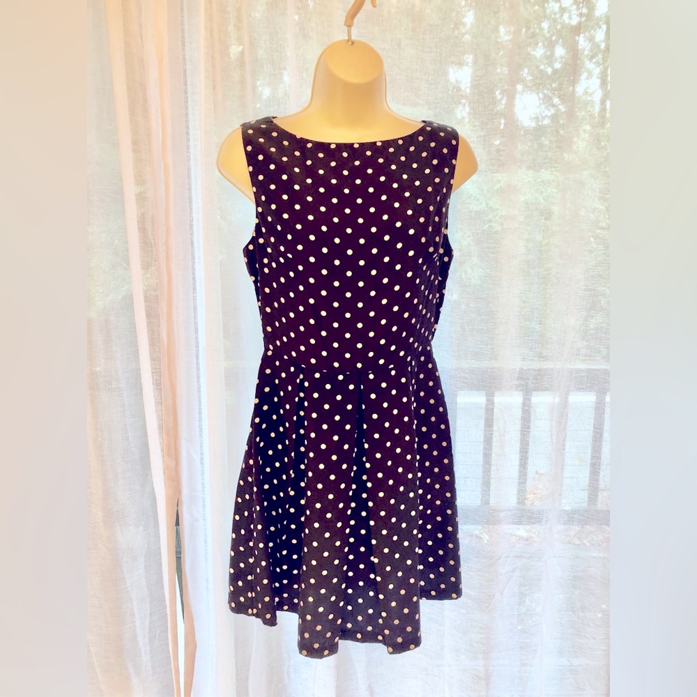 AX Paris polka for dress - size UK10/ US4